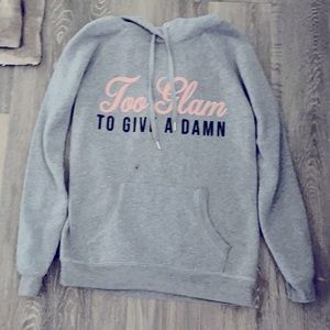Ardene To Glam To Give A Damn girls hoodie